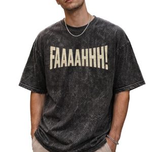 100% Cotton Oversized T-Shirt Unisex Drop Shoulder Dye Washed Street Look Black